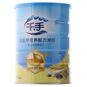 千手淮山黑米薏苡仁金胚芽营养配方米粉