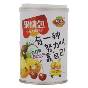 华泉果情包什锦罐头
