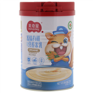 美奇星原味有机营养米乳