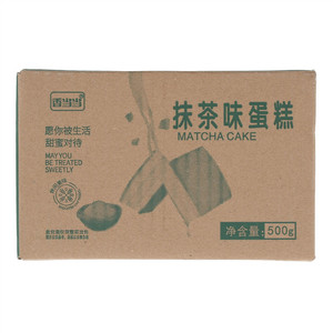 百乐芬香当当抹茶味蛋糕