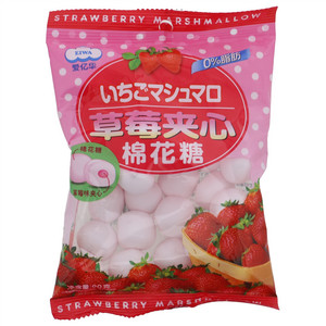 爱亿华草莓味棉花糖