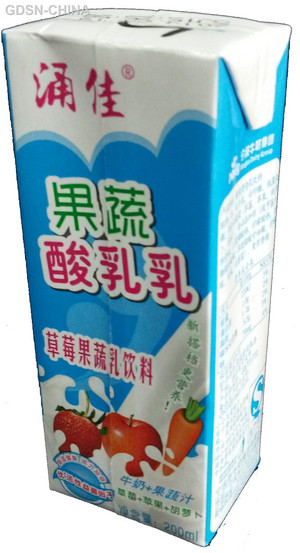 果蔬酸乳乳乳饮料