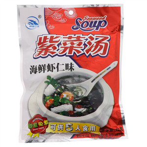 海鲜虾仁味紫菜汤