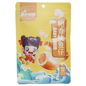 利高通哪吒追鲜烧烤口味鲍香鱿鱼