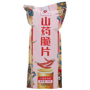 好吃岛川香麻辣味山药脆片