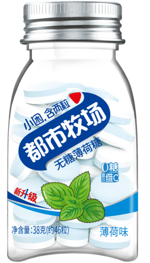 都市牧场薄荷味无糖薄荷糖