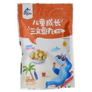 白鲨先生原味儿童成长三文鱼丸