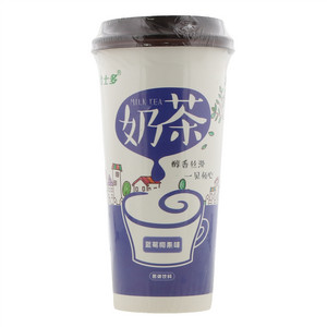 欧士多蓝莓椰果味奶茶