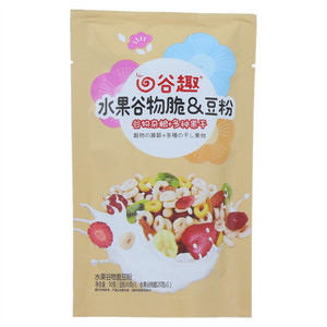 谷趣水果谷物脆&豆粉