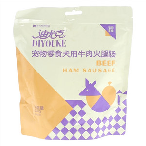 迪尤克宠物零食犬用牛肉火腿肠