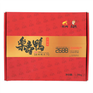乐寿乐寿鸭五香味麻辣味手撕鸭礼盒
