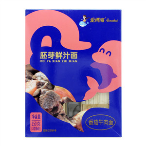 爱妈海胚芽鲜汁面（番茄牛肉面）