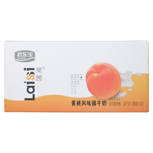 君乐宝莱茜Laissi黄桃风味酸牛奶