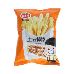口水娃烧烤味土豆棒棒
