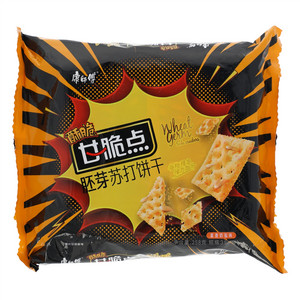 康师傅甘脆点麦香奶盐味胚芽苏打饼干