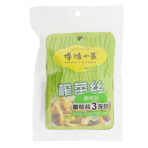 博鸿小菜榨菜丝