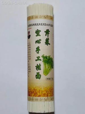 进选牌膳食纤维型空心手工挂面