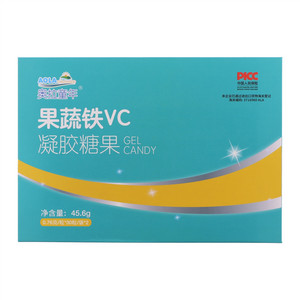 奥拉童年果蔬铁VC凝胶糖果