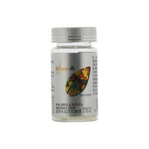 兰纤菠萝木瓜压片糖果