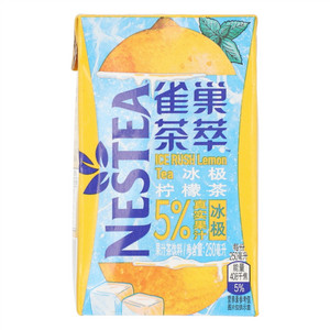 雀巢茶萃冰极柠檬茶果汁茶饮料