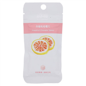 清嘴西柚味咀嚼片糖果