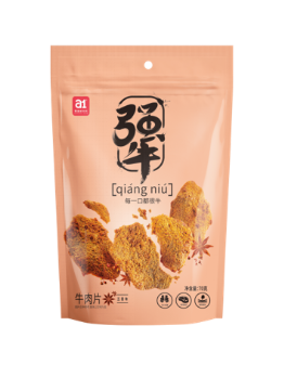 a1零食研究所五香味牛肉片