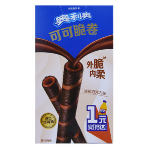 奥利奥浓郁巧克力味可可脆卷