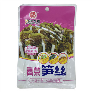 80g广乐青菜笋丝