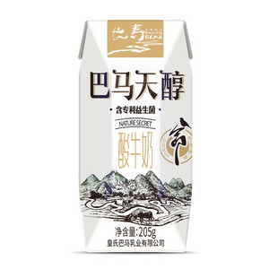 皇氏乳业巴马天醇酸牛奶205g