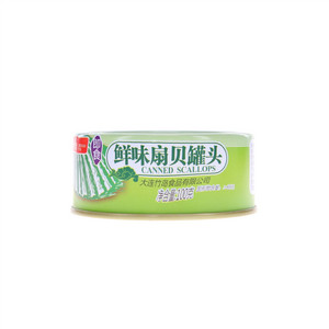 竹岛鲜味扇贝罐头