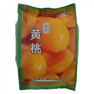 杞动能量速冻黄桃