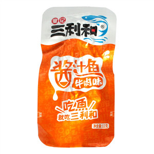 酱汁小鱼牛肉味