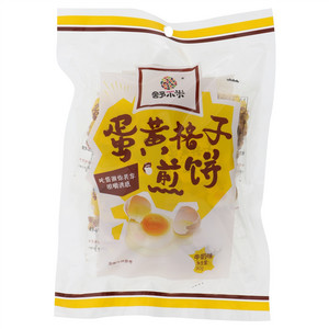 舒小米牛奶味蛋黄格子煎饼
