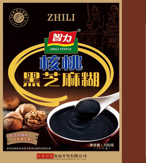 智力核桃黑芝麻糊