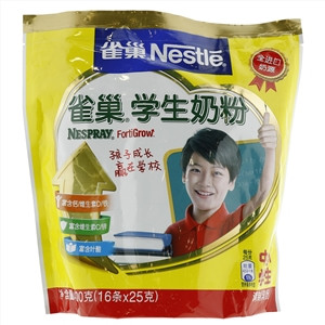 雀巢学生奶粉