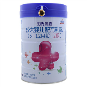 阳光宝宝阳光澳嘉较大婴儿配方乳粉(6-12月龄,2段)