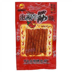 湘旭峰泡椒牛筋味（挤压糕点）