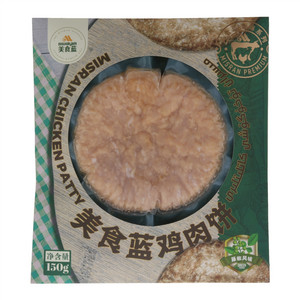 美食蓝tinen藤椒风味鸡肉饼