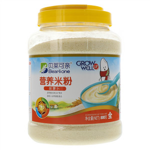 贝莱可亲胡萝卜营养米粉