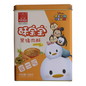 唯新食品酥宝宝胡萝卜味黑猪肉酥