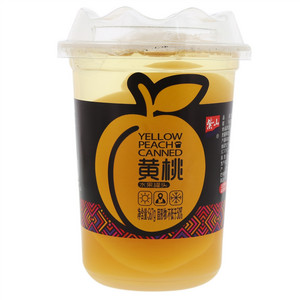 紫山糖水型黄桃果杯
