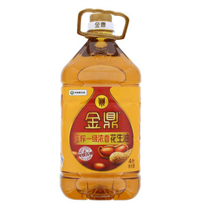 金鼎压榨一级浓香花生油