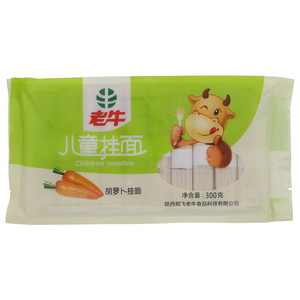 老牛儿童胡萝卜挂面