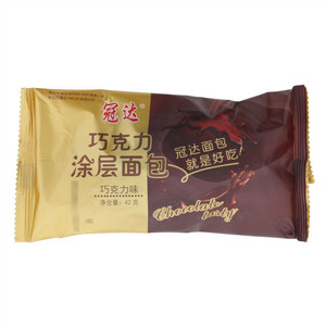 冠达巧克力（代可可脂）涂层面包