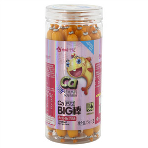 鱼味十足钙世BIG棒（大虾鱼肉肠）