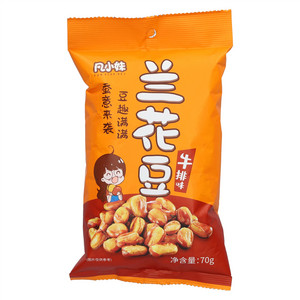 凡小妹牛排味兰花豆