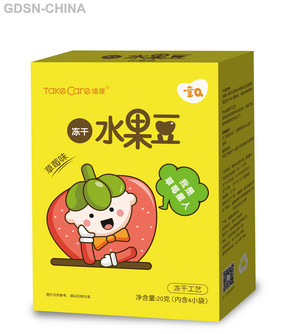 Take care培康冻干水果豆草莓味20克