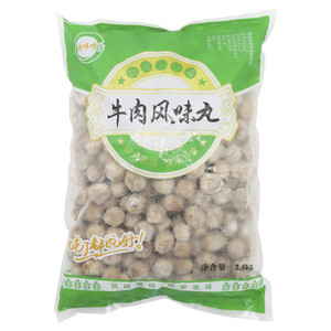 鸿哆哆牛肉风味丸(速冻生制)