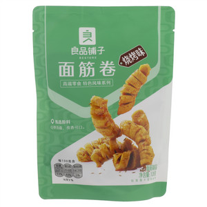 良品铺子烧烤味面筋卷（面筋制品）
