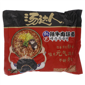 汤达人韩式辣牛肉汤面
